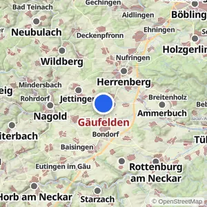 Kartenvorschau Gäufelden