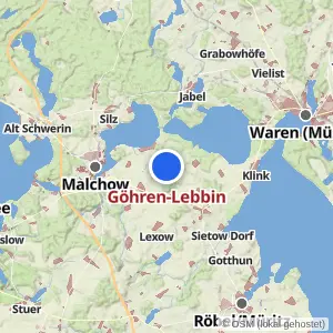 Kartenvorschau Göhren-Lebbin