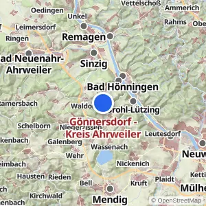 Kartenvorschau Gönnersdorf - Kreis Ahrweiler