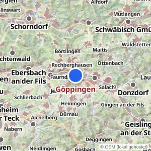 Kartenvorschau Göppingen