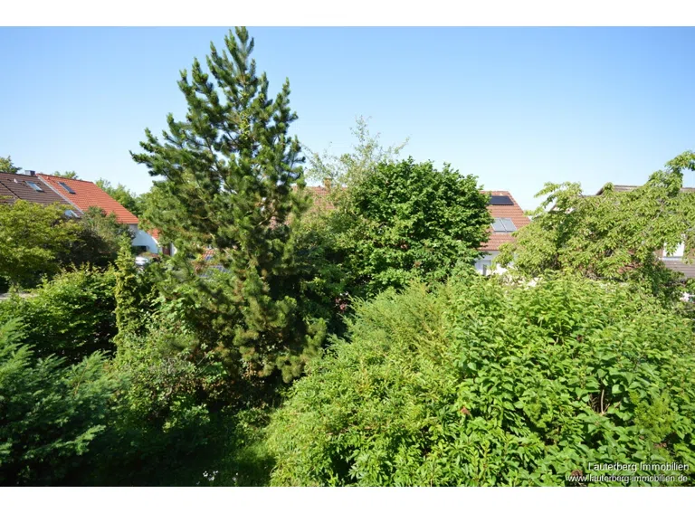 Blick vom Balkon