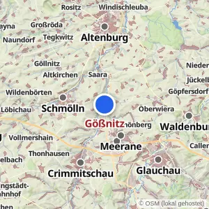 Kartenvorschau Gößnitz
