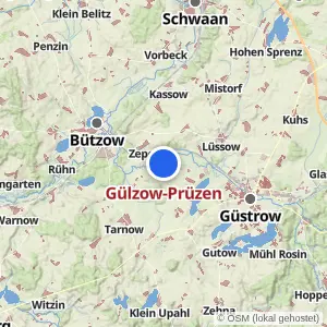 Kartenvorschau Gülzow-Prüzen