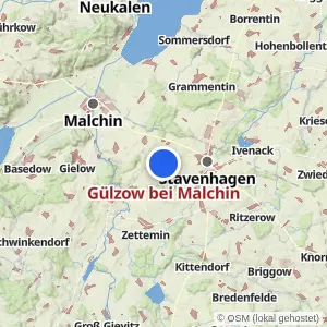 Kartenvorschau Gülzow bei Malchin
