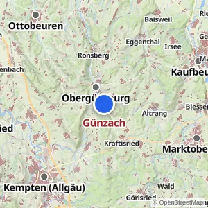 Kartenvorschau Günzach