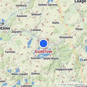 Kartenvorschau Güstrow