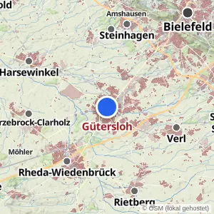 Kartenvorschau Gütersloh