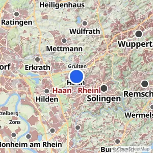 Kartenvorschau Haan - Rheinl