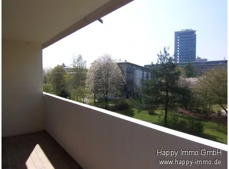 Balkon Blick nach Osten