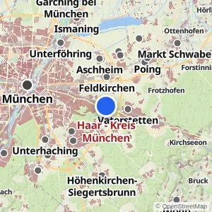Kartenvorschau Haar - Kreis München
