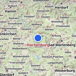 Kartenvorschau Hachenburg