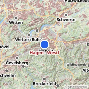 Kartenvorschau Hagen - Westf