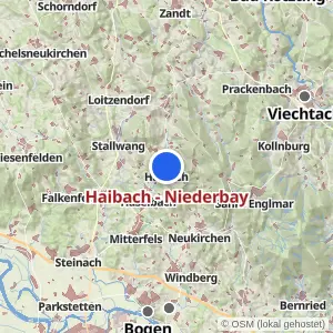 Kartenvorschau Haibach - Niederbay