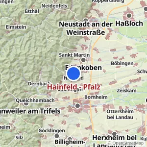Kartenvorschau Hainfeld - Pfalz