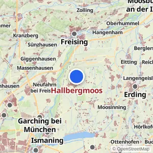 Kartenvorschau Hallbergmoos