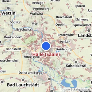 Kartenvorschau Halle (Saale)