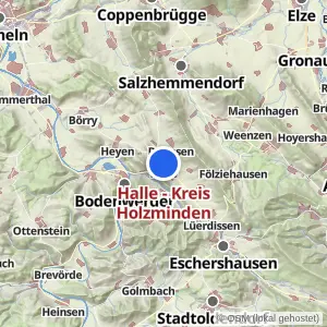 Kartenvorschau Halle - Kreis Holzminden