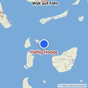 Kartenvorschau Hallig Hooge