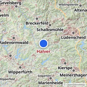 Kartenvorschau Halver