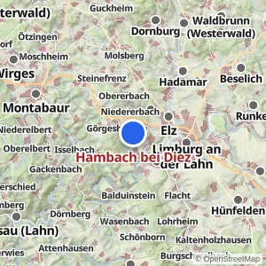 Kartenvorschau Hambach bei Diez
