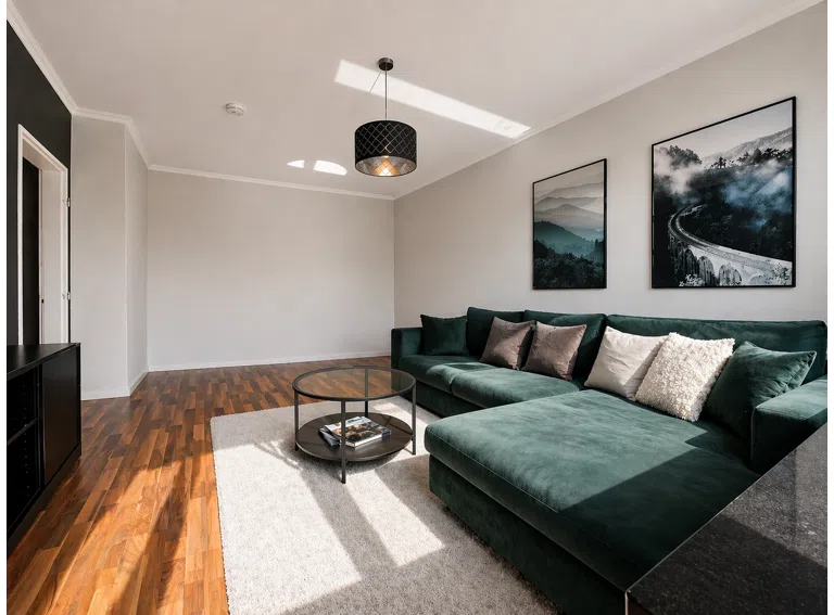 Wohnzimmer Blick Eingang