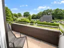 Blick vom Balkon