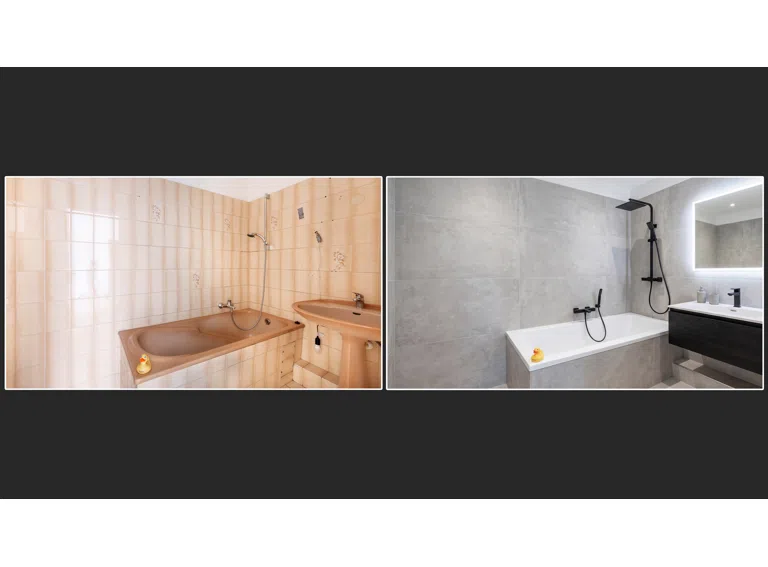 Badezimmer Vorher-Nachher