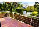 Blick vom vorderen Balkon