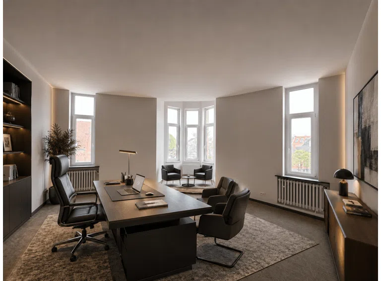 Chefbüro im 1. OG - Gestaltungsvorschlag