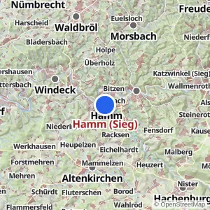 Kartenvorschau Hamm (Sieg)