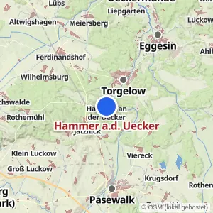 Kartenvorschau Hammer a.d. Uecker
