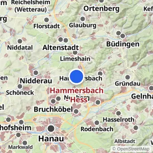 Kartenvorschau Hammersbach - Hess