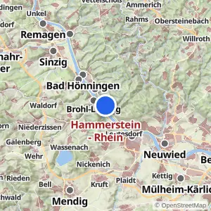 Kartenvorschau Hammerstein - Rhein