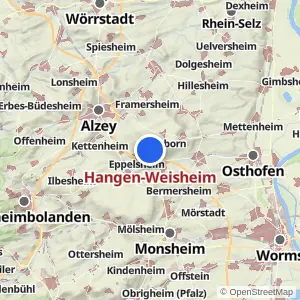 Kartenvorschau Hangen-Weisheim