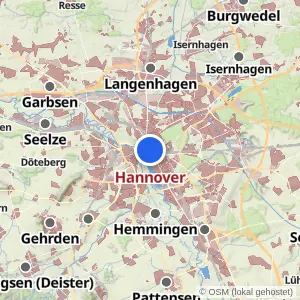 Kartenvorschau Hannover