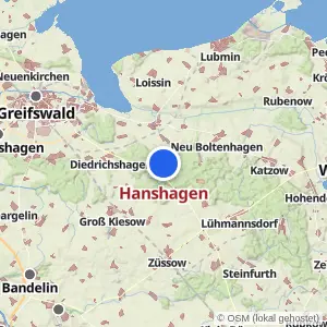Kartenvorschau Hanshagen