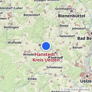 Kartenvorschau Hanstedt - Kreis Uelzen
