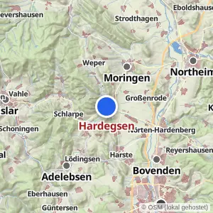 Kartenvorschau Hardegsen