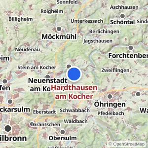 Kartenvorschau Hardthausen am Kocher