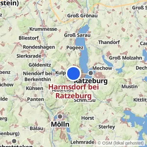 Kartenvorschau Harmsdorf bei Ratzeburg
