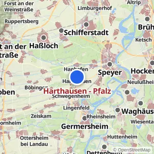 Kartenvorschau Harthausen - Pfalz