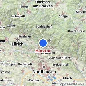 Kartenvorschau Harztor