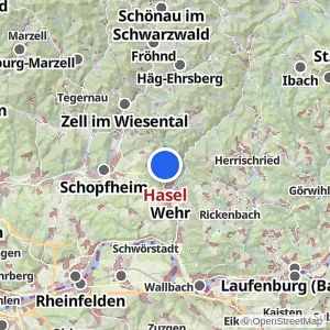 Kartenvorschau Hasel
