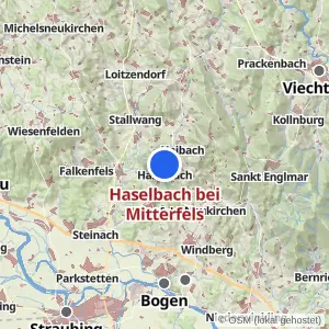Kartenvorschau Haselbach bei Mitterfels