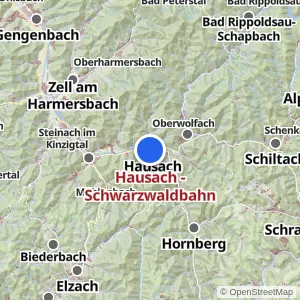 Kartenvorschau Hausach - Schwarzwaldbahn