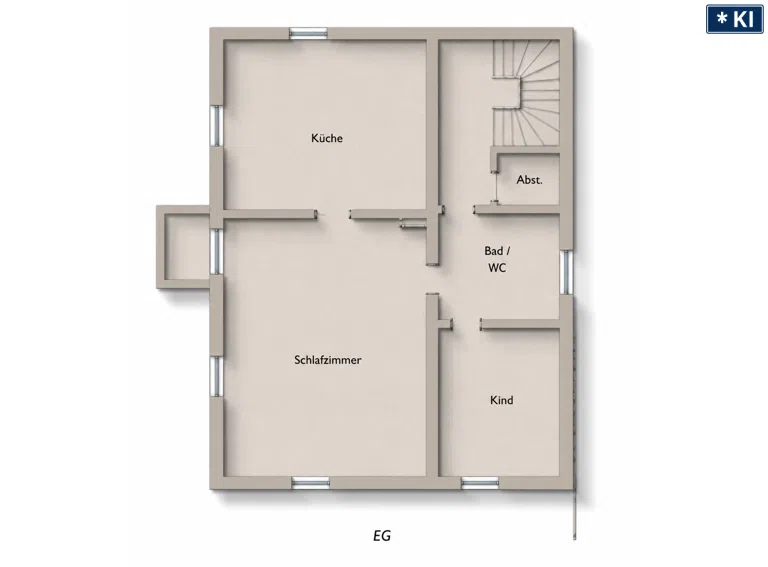 Grundriss EG Altbau
