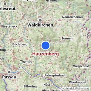 Kartenvorschau Hauzenberg