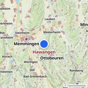 Kartenvorschau Hawangen