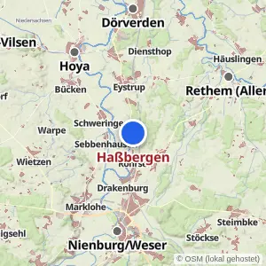 Kartenvorschau Haßbergen