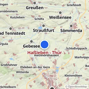 Kartenvorschau Haßleben - Thür